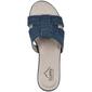Womens Cliffs by White Mountain Candyce Wedge Sandals - Denim - image 3