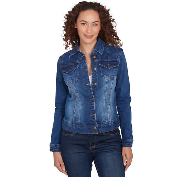 Petite Skye''s The Limit Essentials Denim Jacket - image 