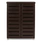 Baxton Studio Adalwin 2 Door Shoe Storage Cabinet - image 1