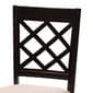 Baxton Studio Savina Modern Dark Brown Wood 5pc. Dining Set - image 5