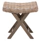 bali & pari Hayate Bohemian Kubu Rattan Ottoman Footstool - image 3