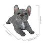 Hi-Line Gift Lying French Bulldog Garden Statue - image 7