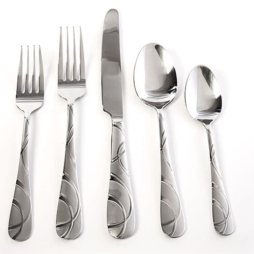 Pfaltzgraff® 20pc. Garland Frost Silverware Set