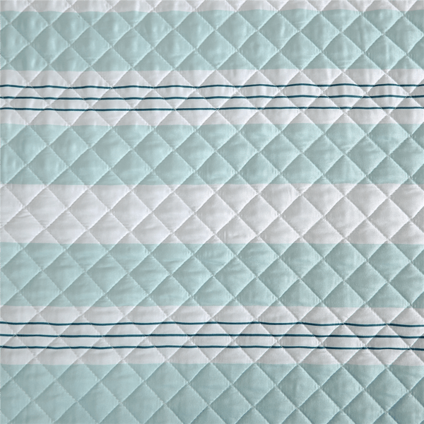 Avanti Starfish Stripe Reversible Quilt Set