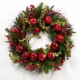 Apple Pine Wreath