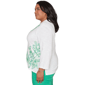 Plus Size Alfred Dunner Resort Living Tropical Floral Blouse - image 4