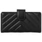 Womens Mundi Quilted Lamb Mini Slim Clutch Wallet - image 1