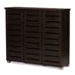 Baxton Studio Adalwin 3-Door Entryway Shoes Storage Cabinet - image 5