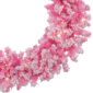 Northlight Pre-Lit Artificial Flocked Pink Pine Christmas Wreath - image 3