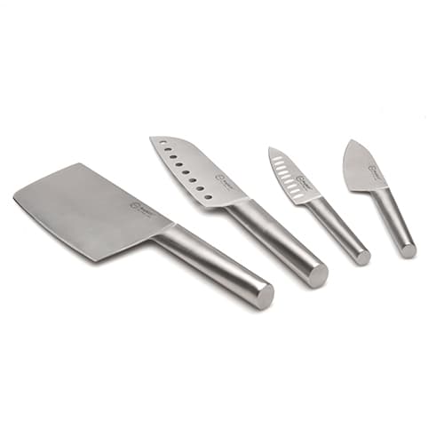 BergHOFF Straight 4pc. Santoku Knife Set with Hollow Handles