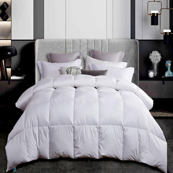 Blue Ridge Martha Stewart 300TC Luxury White Down Comforter - image 