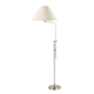 HomeRoots 68in. Nickel Adjustable Floor Lamp with Empire Shade - image 2