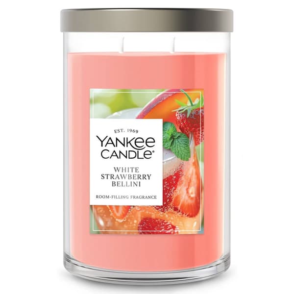 Yankee Candle(R) White Strawberry Bellini 2 Wick 20oz. Jar Candle - image 