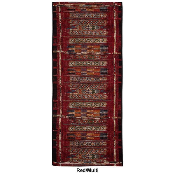 Liora Manne Esencia Tribal Stripe Rectangular Runner