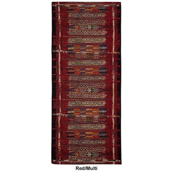 Liora Manne Esencia Tribal Stripe Rectangular Runner