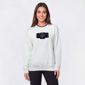 Womens Top Stitch By Morning Sun Silver Tree Fleece Sweatshirt - image 1