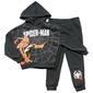 Boys &#40;4-7&#41; Spider-Man Hoodie & Jogger Sweatpants Set - Grey - image 1
