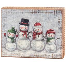 Primitives By Kathy Snow Family Block Sign