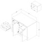 South Shore Myro Faux Black Stone Kitchen Island - image 10