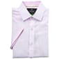 Mens Tom Baine Regular Fit Short Sleeve Dress Shirt - Pink Circle - image 1