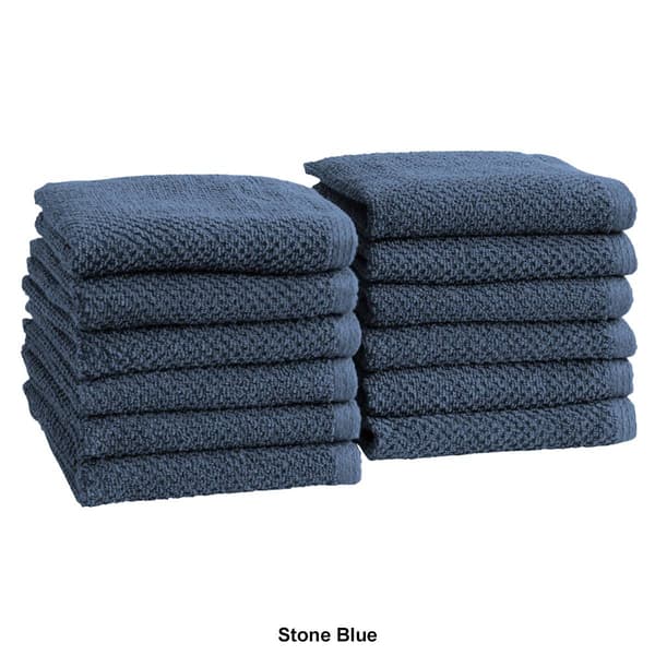 Freshfolds Acacia 12pc. Cotton Quick-Dry Washcloth Set