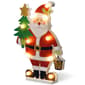 National Tree 17in. Pre-Lit & Battery Operated Santa - image 1