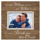 Malden It's Who is Beside You That Counts Frame - 4x6 - image 1