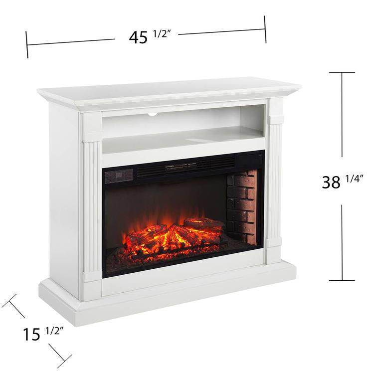 Southern Enterprises Willarton Widescreen Electric Fireplace