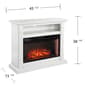 Southern Enterprises Willarton Widescreen Electric Fireplace - image 5