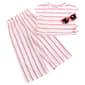 Toddler Girl BTween(R) Striped Top w/ Bow& Pant Set w/ Sunglasses - image 1