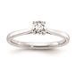 Pure Fire 14kt. White Gold 1/4ctw. Lab Grown Diamond Ring - image 1