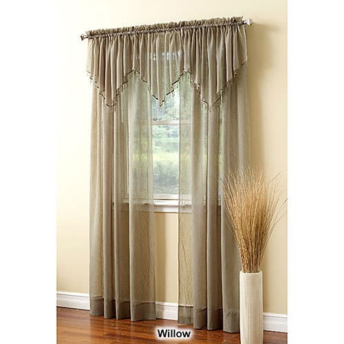 Erica Crushed Voile Curtain Panel