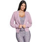 Womens Skechers GO WALK™ Shine Hooded Full Zip Jacket - image 3