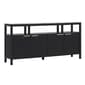 Glass Top 4 Door Console - image 1