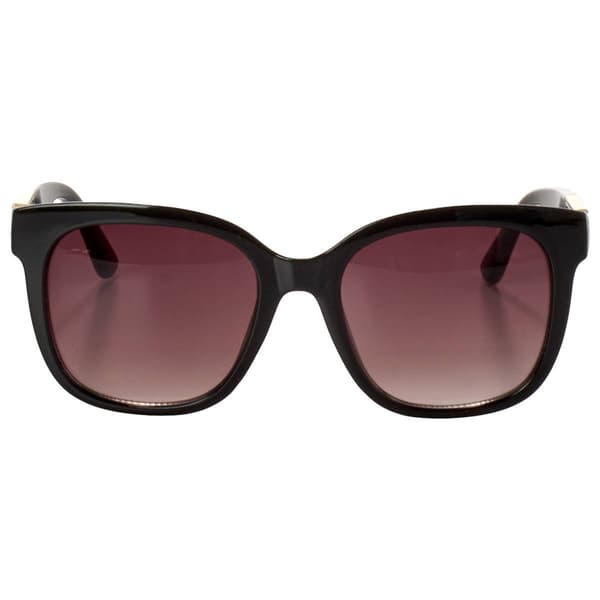 Womens Anne Klein Rounded Butterfly Sunglasses