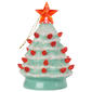 Mr. Christmas 5in. LED Nostalgic Holly Ceramic Tree - image 1