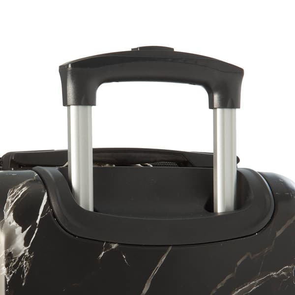 Journey 24in. Marble Hardside Spinner Luggage - Black