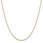 Gold Classics&#40;tm&#41; .95mm. 14kt. Gold Twisted Box Chain Necklace - image 1
