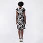 Petite Connected Apparel Short Sleeve Floral Sarong Sheath Dress - image 2
