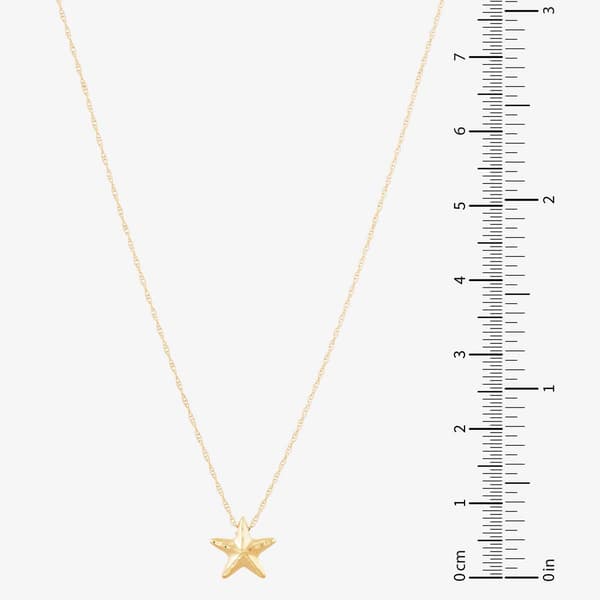 Gold Classics™ 10kt. Yellow Gold Starfish Pendant Necklace