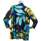 Womens Zac & Rachel 3/4 Sleeve Large Leaf Open Front Cardigan - image 3