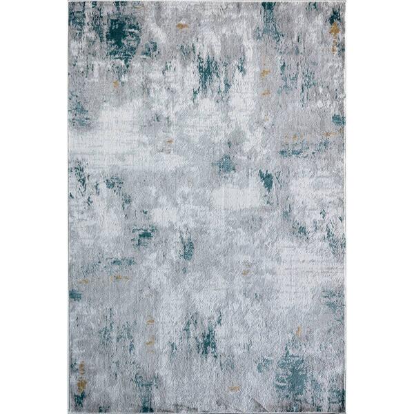 Rugs America&#40;tm&#41; Samina Silver Cloud Vintage Rectangle Area Rug - image 