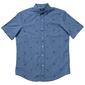 Mens Chaps Short Sleeve Button Down Shirt - Palm Trees - image 1