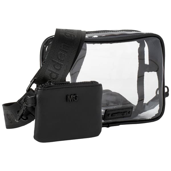 Madden Girl Clear Camera Crossbody