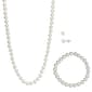 You''re Invited Silver-Tone Pearl Necklace/Earrings/Bracelet Set - image 1