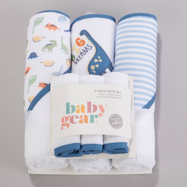 Baby Gear(R) 6pc. Big Dreams Dino Bath Set - image 