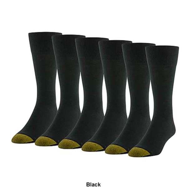 Mens Gold Toe&#174; 6pk. Cambridge Crew Socks