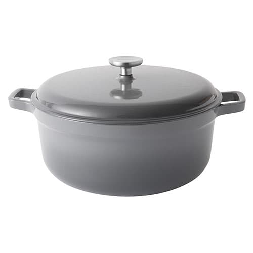 BergHOFF Gem 7.2qt. Cast Iron Covered Casserole Dish