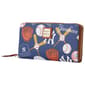 Womens Dooney & Bourke Yankees Large Zip Around Wristlet - image 2