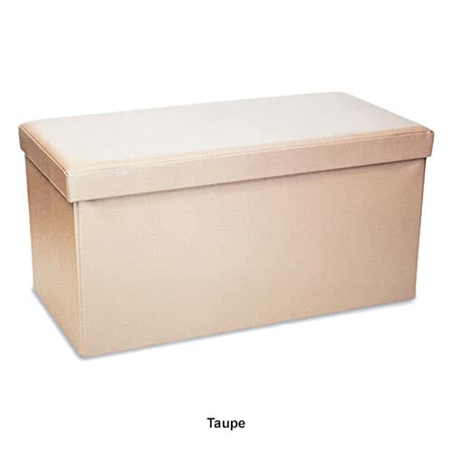 FHE Faux Leather Storage Bench